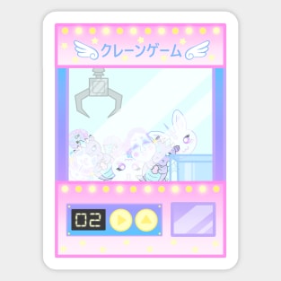 Crane Game Sticker